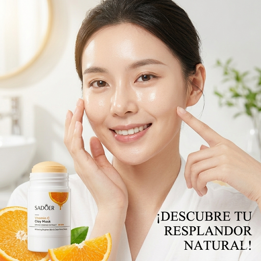 Mascarilla Facial En Barra Vitamina C.