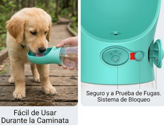 AquaPet® BEBEDERO PORTATIL DE MASCOTAS