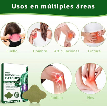 50 Parches Para Alivio Dolor Corporal.