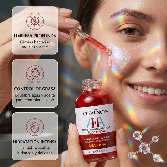 Serum de acné y cicatrices.