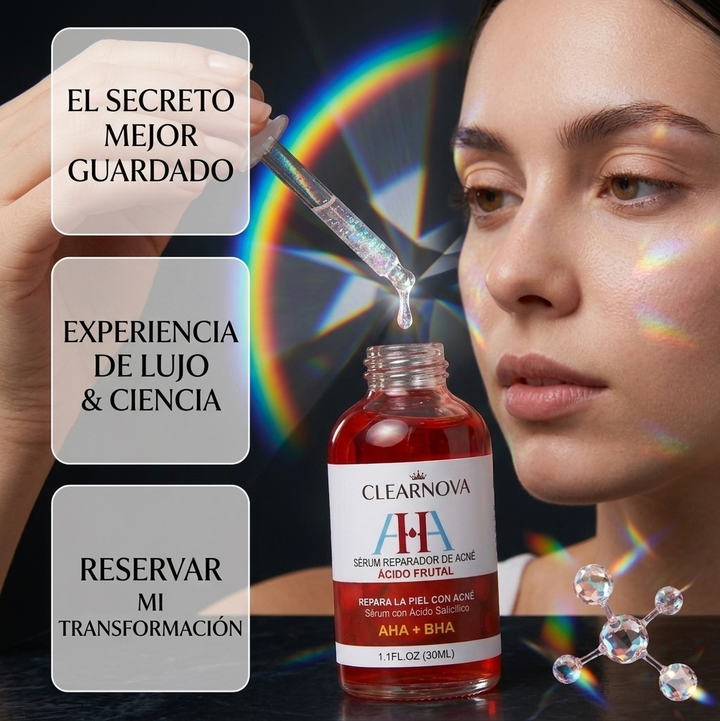 Serum de acné y cicatrices.